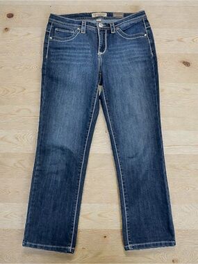 Women's Vintage Ankle Jeans in Dark Blue